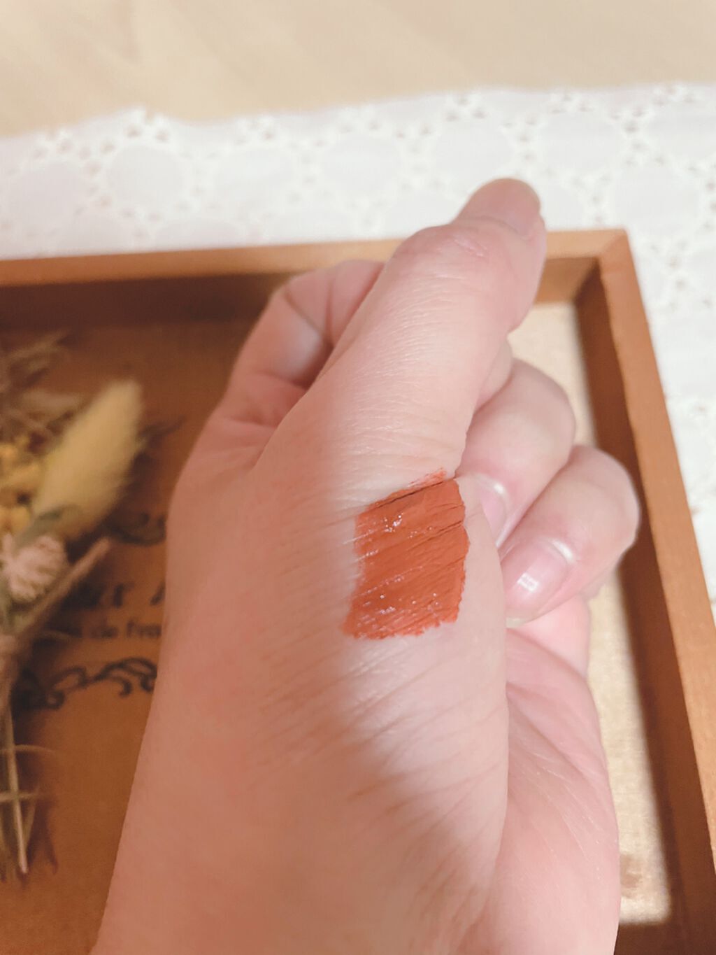 &be リキッドルージュ/&be/口紅を使ったクチコミ(3枚目)