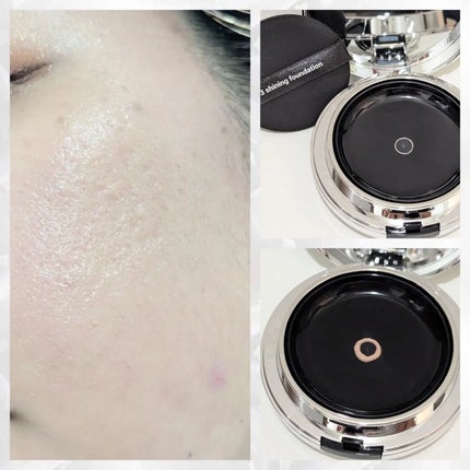 V3シャイニングファンデーション/SPICARE/クッションファンデーションを使ったクチコミ(2枚目)