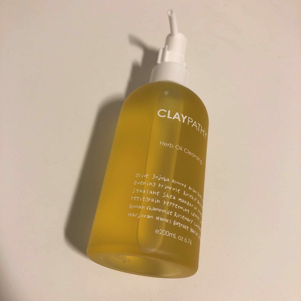 クレンジングオイル/CLAYPATHY/オイルクレンジングを使ったクチコミ(1枚目)