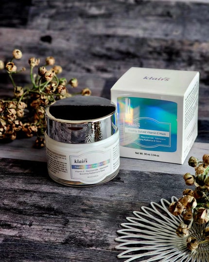 フレッシュリージュースドビタミンEマスク(90g)/Klairs/フェイスクリームを使ったクチコミ(4枚目)