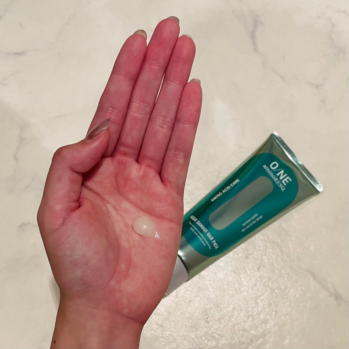 ワン アミノレスキュー ハイダメージヘアパック/アミノレスキュー/ヘアマスク・ヘアパックを使ったクチコミ(2枚目)