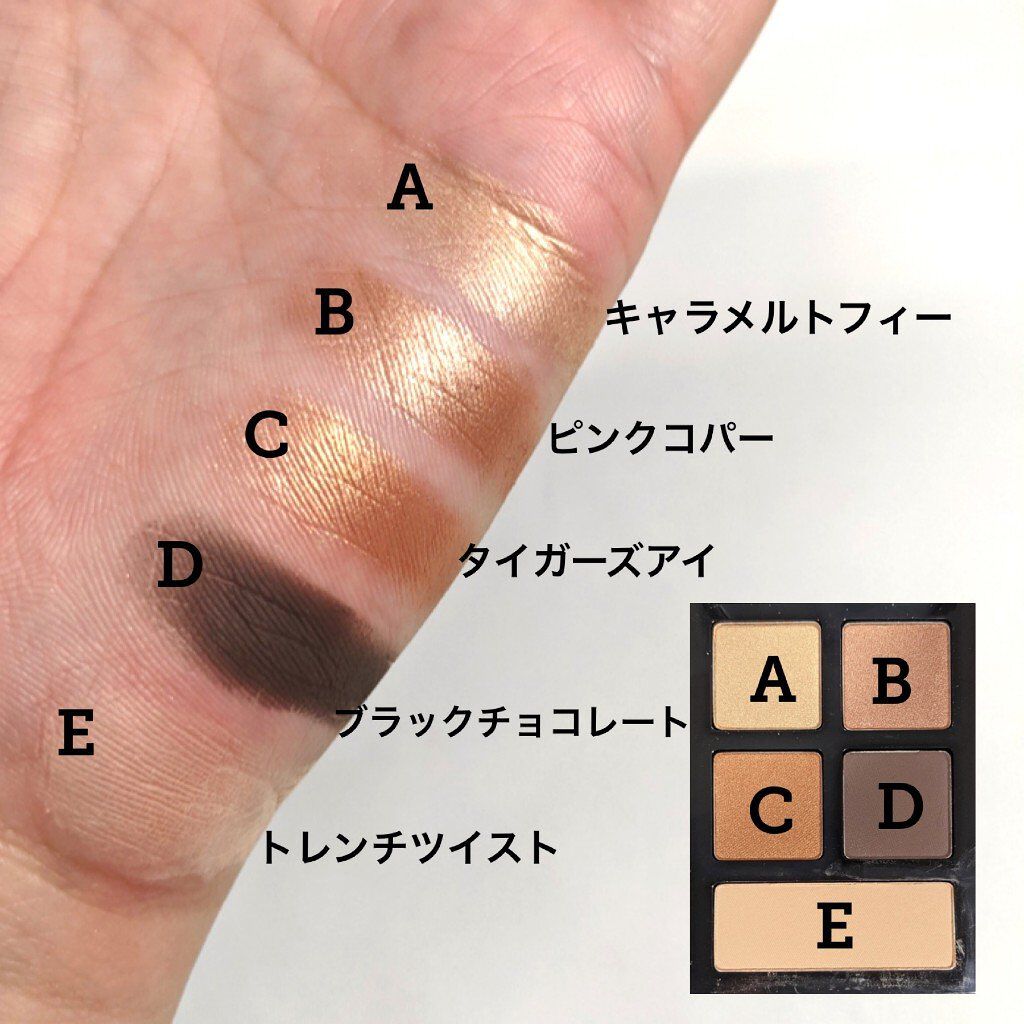 エッセンシャル マルチカラー アイシャドウパレット ラッキーペニー（限定色）/BOBBI BROWN/アイシャドウパレットを使ったクチコミ（2枚目）