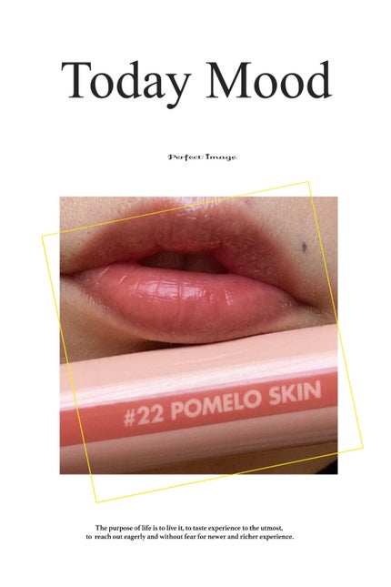 ジューシーラスティングティント/rom&nd/リップティントを使ったクチコミ(4枚目)