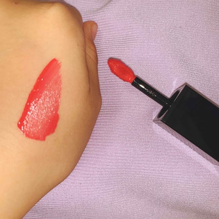 ルージュ ピュールクチュール ヴェルニ ウォーターステイン/YVES SAINT LAURENT BEAUTE/口紅を使ったクチコミ(2枚目)