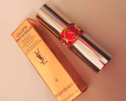 ヴォリュプテ ティントインバーム/YVES SAINT LAURENT BEAUTE/口紅を使ったクチコミ(1枚目)