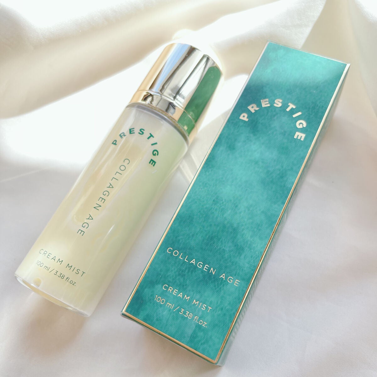 プレステージ コラーゲンエイジクリームミスト/VELY VELY/ミスト状化粧水を使ったクチコミ(2枚目)