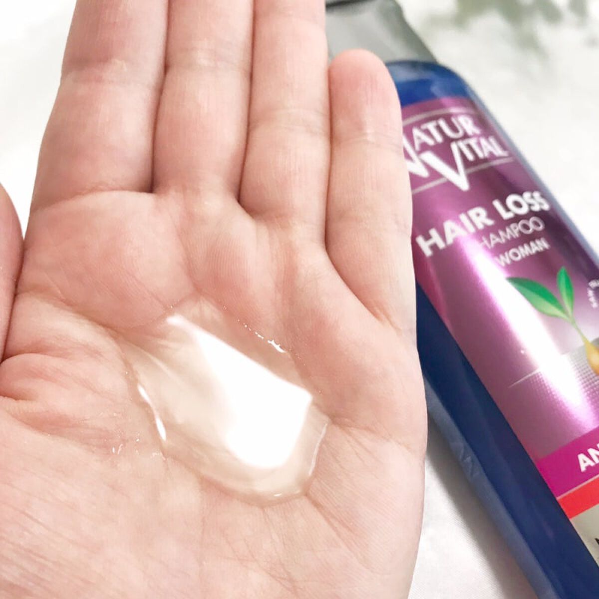 ボリュームシャンプー/コンディショナー /ナチュールバイタル/市販シャンプーを使ったクチコミ(4枚目)