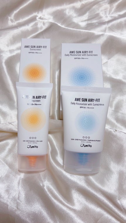 AWE・SUN AIRY-FIT Daily Moisurizer With Sunscreen/JUMISO/日焼け止めクリームを使ったクチコミ(4枚目)