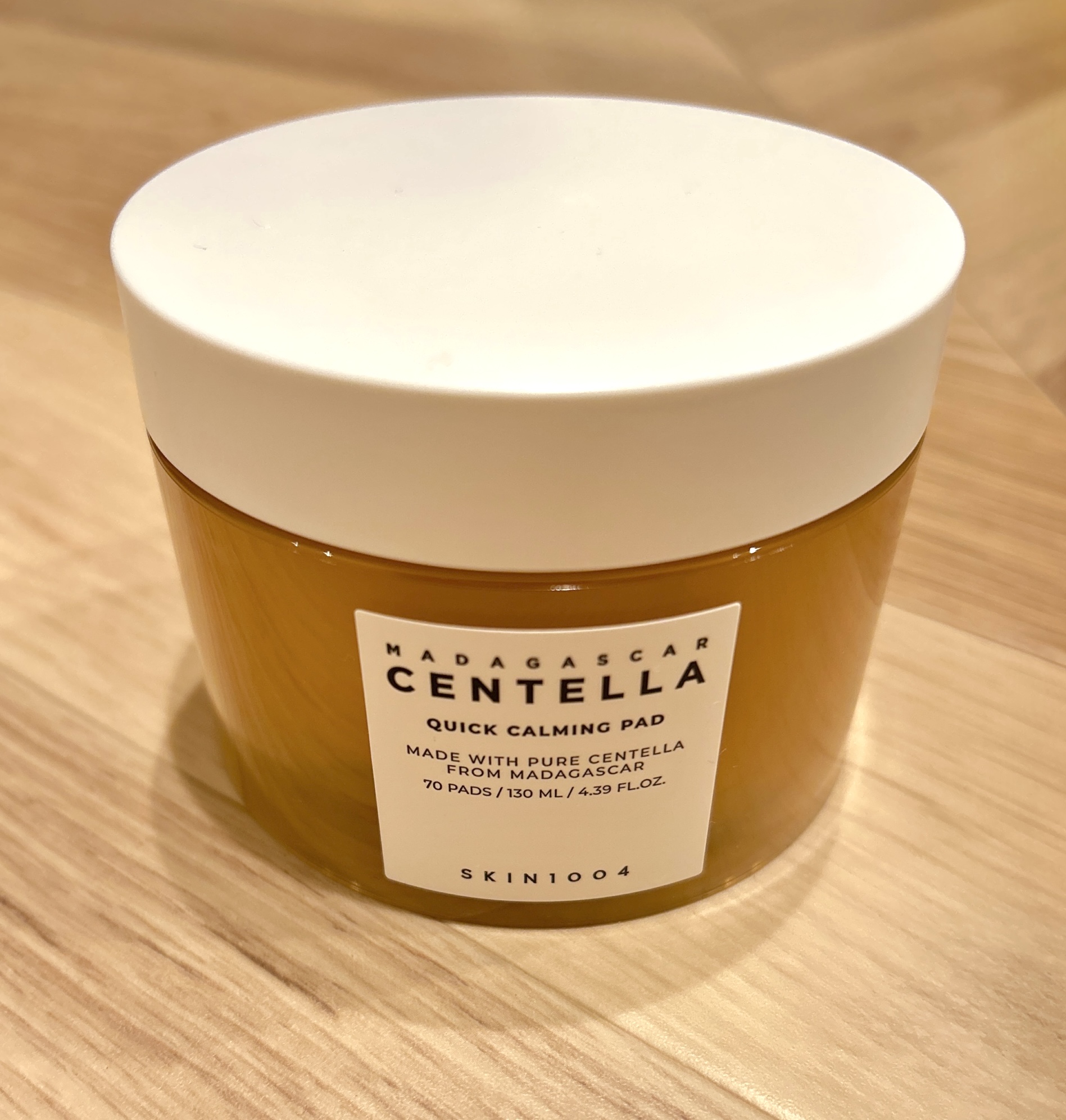 センテラ クイックカーミングパッド/SKIN1004/トナーパッドを使ったクチコミ（1枚目）