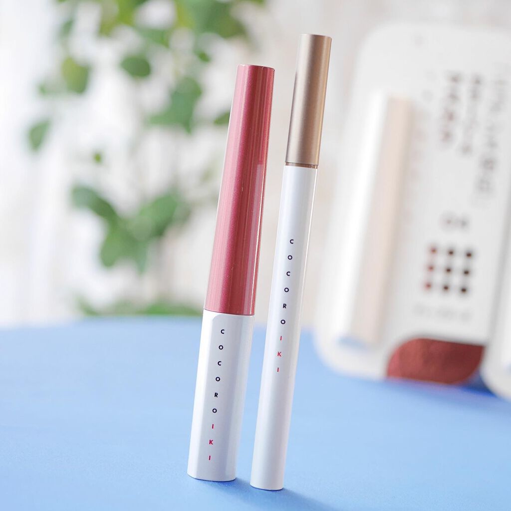 アイデザインマスカラ 04 ディープローズ/COCOROIKI/マスカラを使ったクチコミ（2枚目）