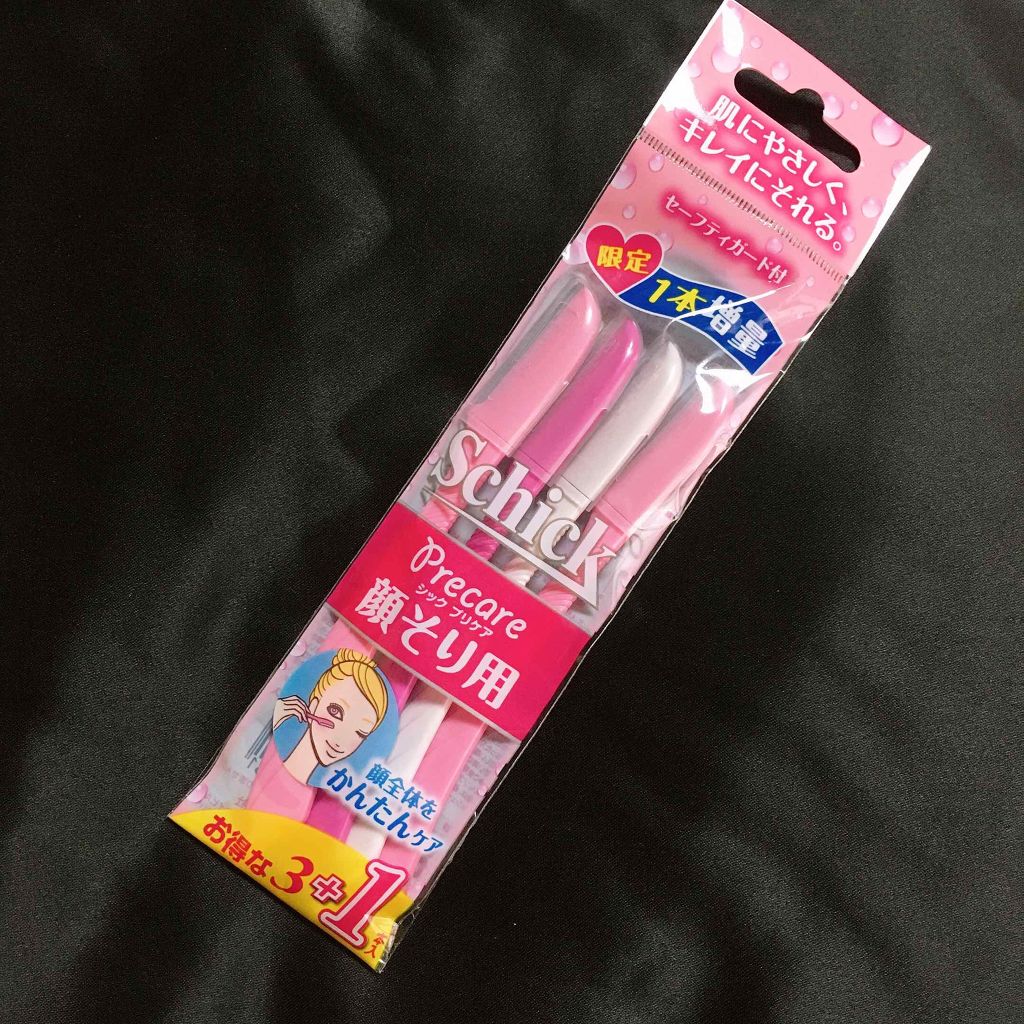 シック Schick Lディスポ 使い捨て 顔そり用 (3本入)×3個/シック/シェーバーを使ったクチコミ（1枚目）