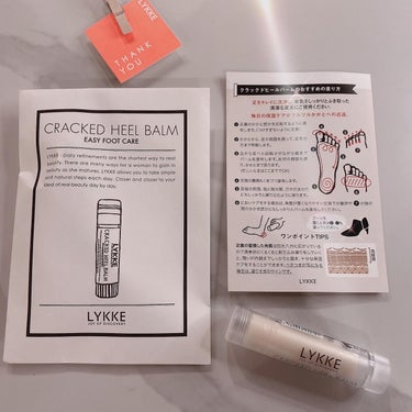 CRACKED HEEL BALM ハーブ/LYKKE/レッグ・フットケアを使ったクチコミ（3枚目）