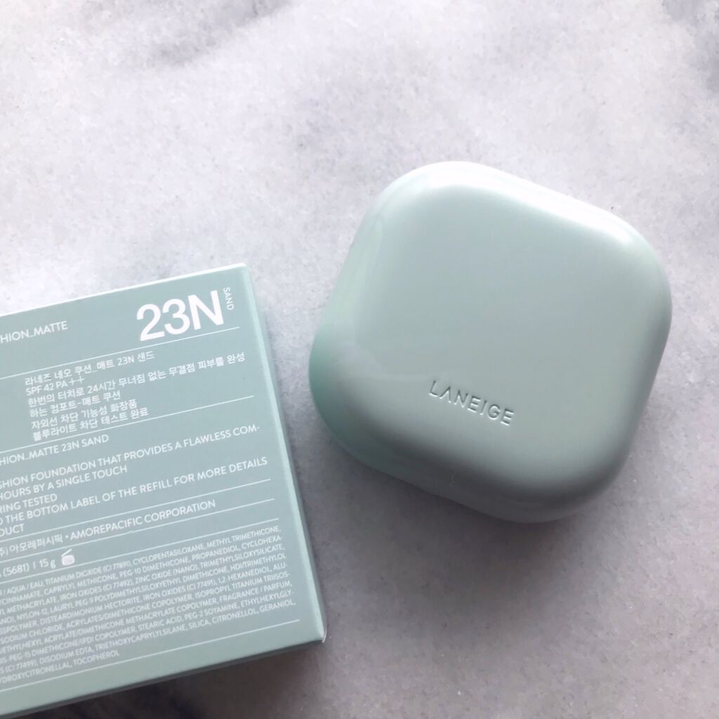 ネオクッション マット/LANEIGE/クッションファンデーションを使ったクチコミ(1枚目)