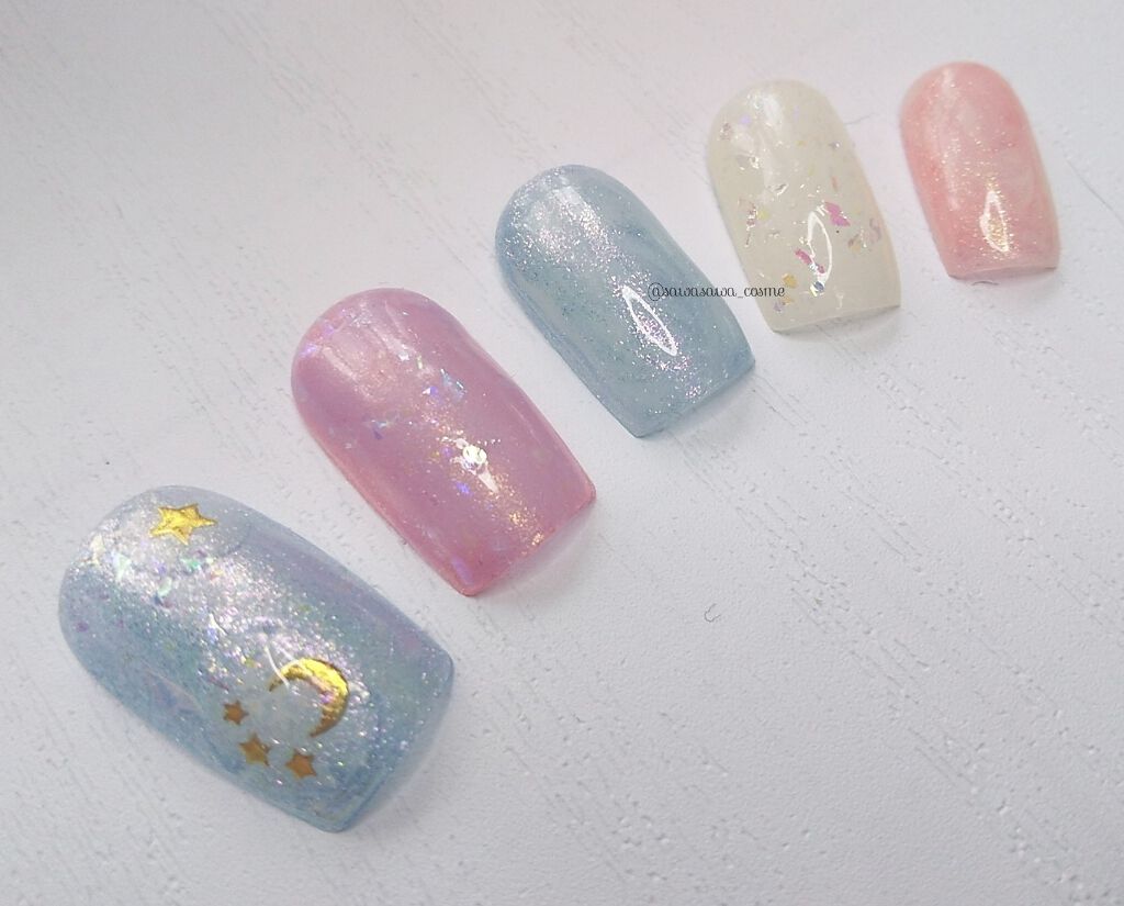 カラフルネイルズ/キャンメイク/マニキュアを使ったクチコミ（2枚目）