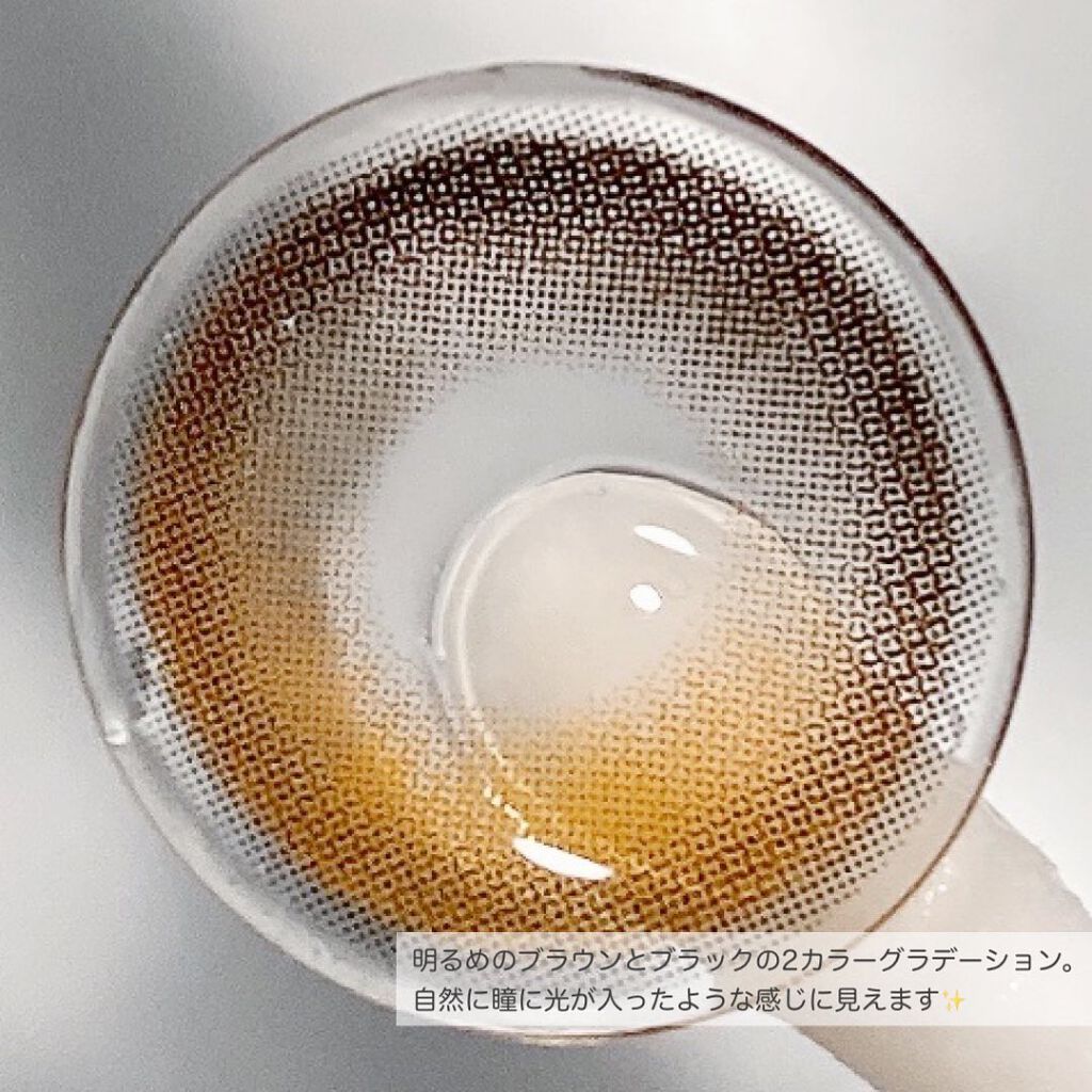 デームードブラウンマンスリー (DAYMOOD BROWN monthly)/OLOLA/1ヶ月(1MONTH)カラコンを使ったクチコミ(6枚目)