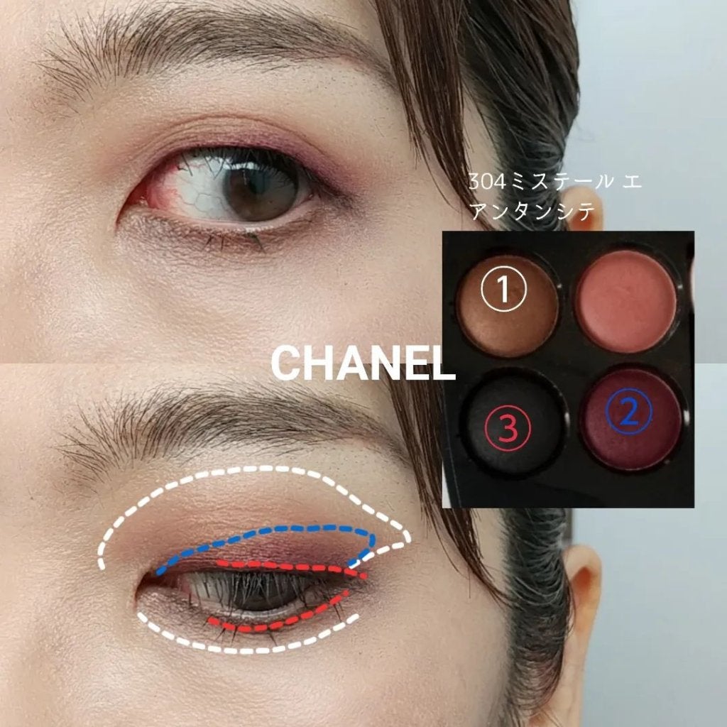 レ キャトル オンブル/CHANEL/アイシャドウパレットを使ったクチコミ(5枚目)