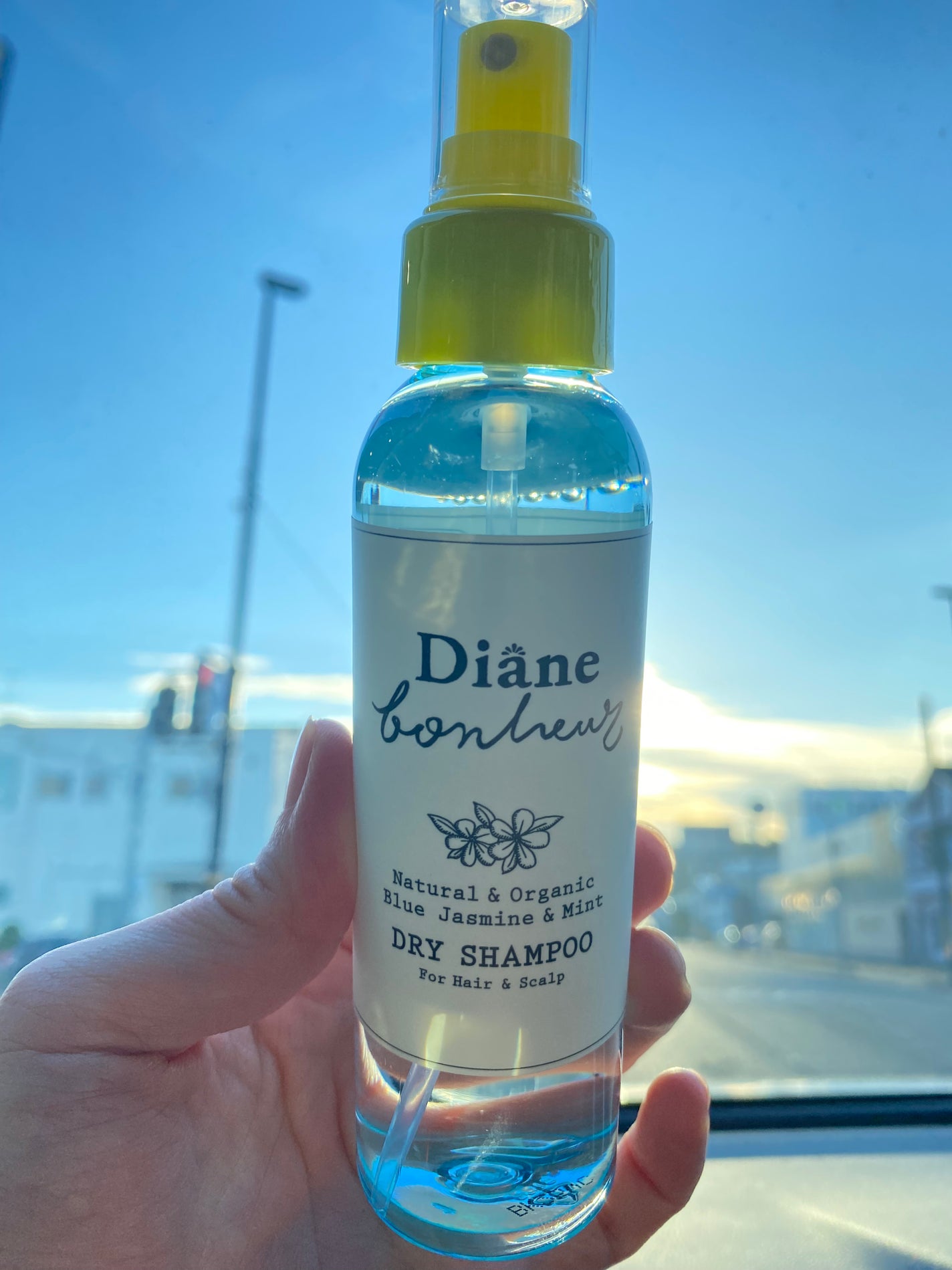 ダイアンボヌール ドライシャンプー ブルージャスミン&ミント/ダイアン/ドライシャンプーを使ったクチコミ(1枚目)