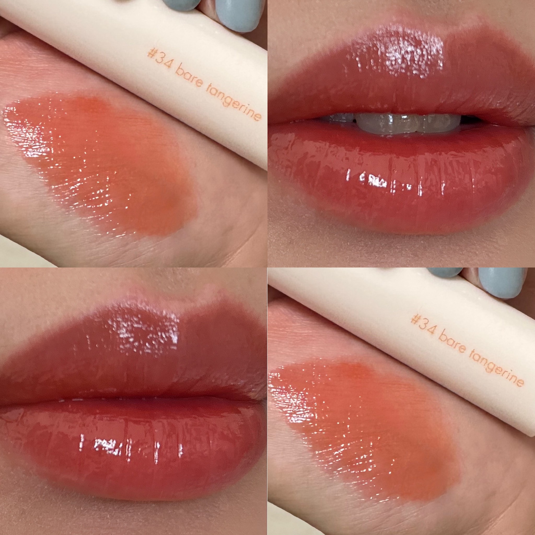 ジューシーラスティングティント/rom&nd/リップティントを使ったクチコミ（2枚目）