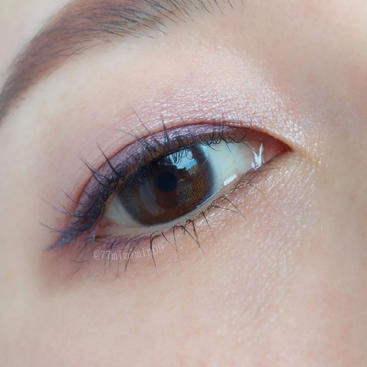 トーン ペタル アイシャドウ 07:ラベンダーピンク/to/one/アイシャドウパレットを使ったクチコミ（3枚目）