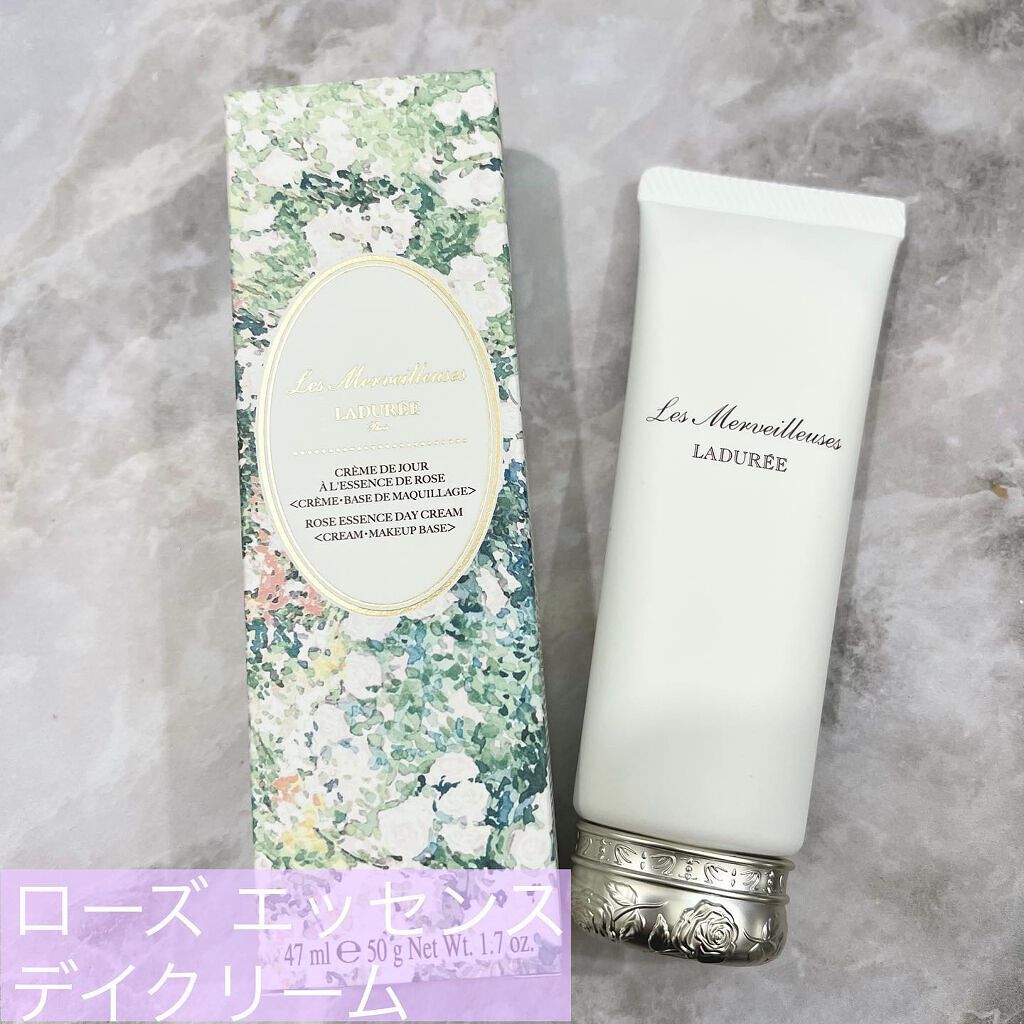 ローズ エッセンス デイクリーム/レ・メルヴェイユーズ ラデュレ/フェイスクリームを使ったクチコミ（3枚目）