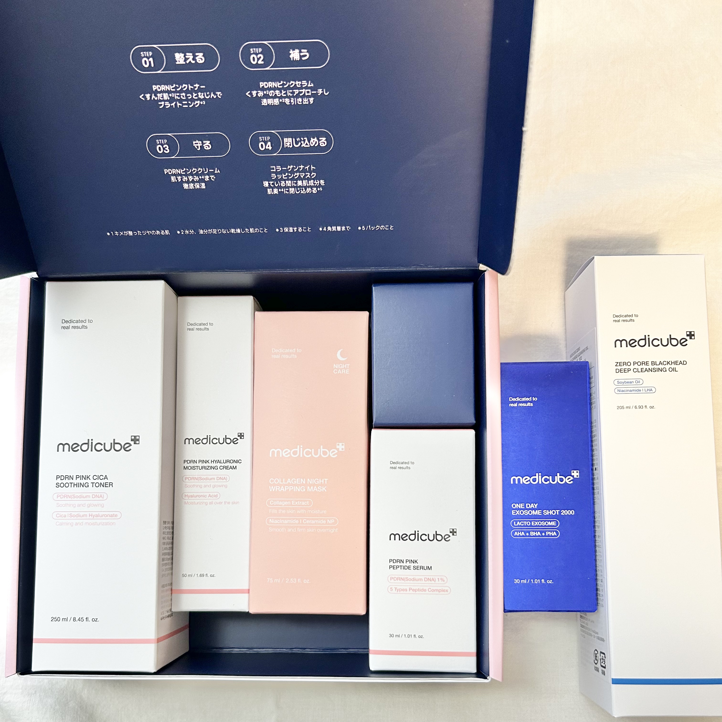 ゼロ1DAYエクソソームショット2000/MEDICUBE/美容液を使ったクチコミ（3枚目）