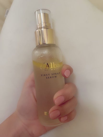 ダルバ ホワイトトリュフファーストスプレーセラム/ダルバ/ミスト状化粧水を使ったクチコミ(1枚目)