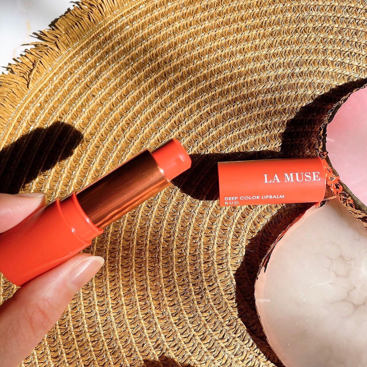 ディープカラー リップバーム/ラミューズ/リップバームを使ったクチコミ(5枚目)