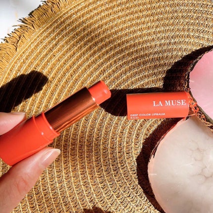 ディープカラー リップバーム/ラミューズ/リップバームを使ったクチコミ(5枚目)