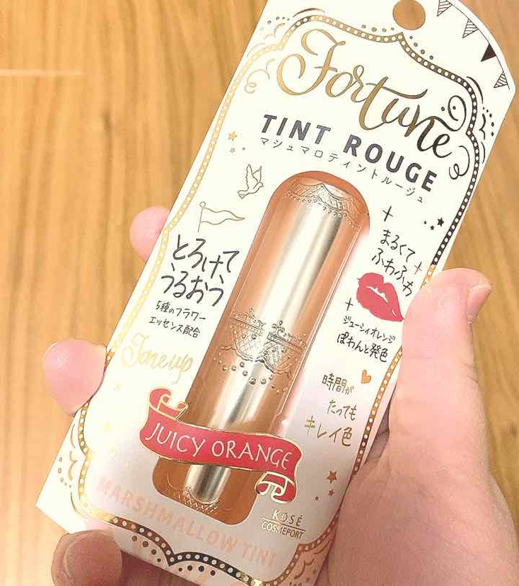 マシュマロティントルージュ/フォーチュン/リップティントを使ったクチコミ（1枚目）