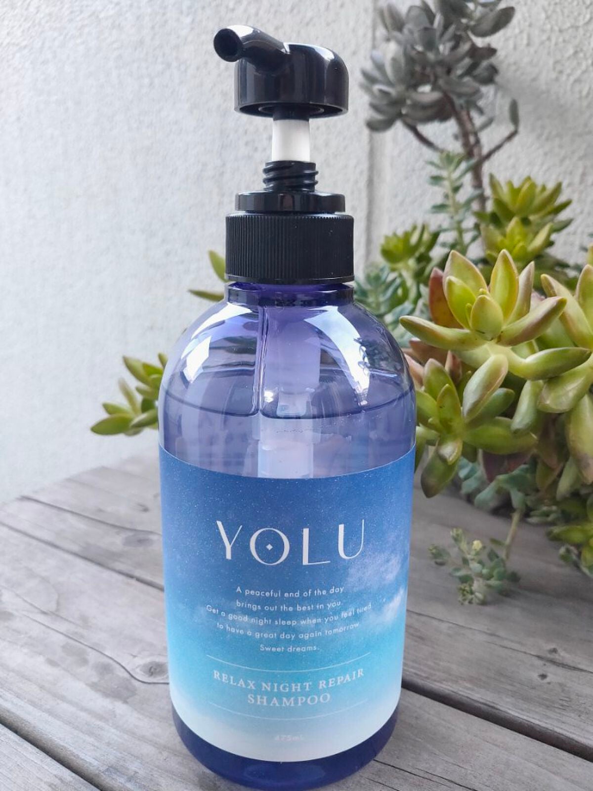 リラックスナイトリペア シャンプー/トリートメント/YOLU/市販シャンプーを使ったクチコミ(2枚目)