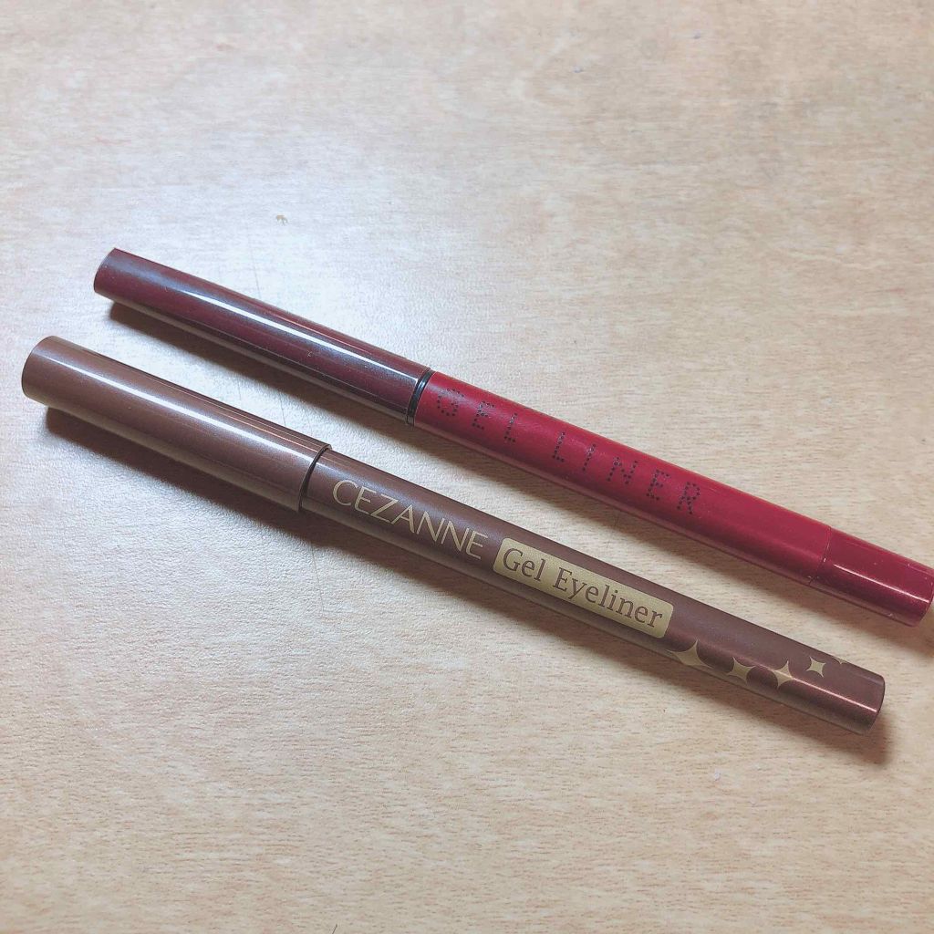 ジェルアイライナー/CEZANNE/ジェルアイライナーを使ったクチコミ(1枚目)