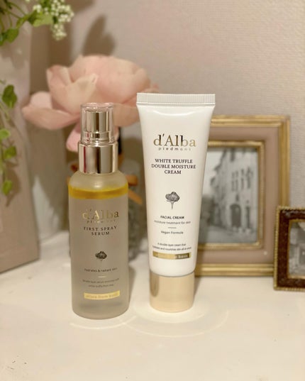 ダルバ ホワイトトリュフファーストスプレーセラム/ダルバ/ミスト状化粧水を使ったクチコミ(1枚目)