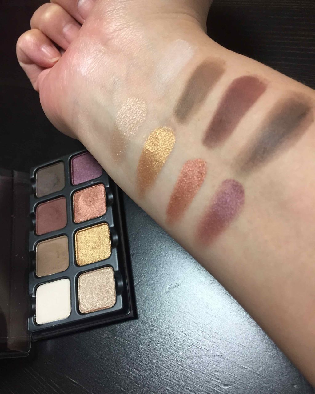 EyeShadow Palette Petit PRO/VISEART/アイシャドウパレットを使ったクチコミ(3枚目)
