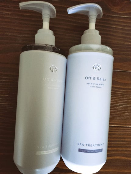 OR スパ・シャンプー/ヘアトリートメント シルキーナイトリペア/Off&Relax/市販シャンプーを使ったクチコミ(1枚目)