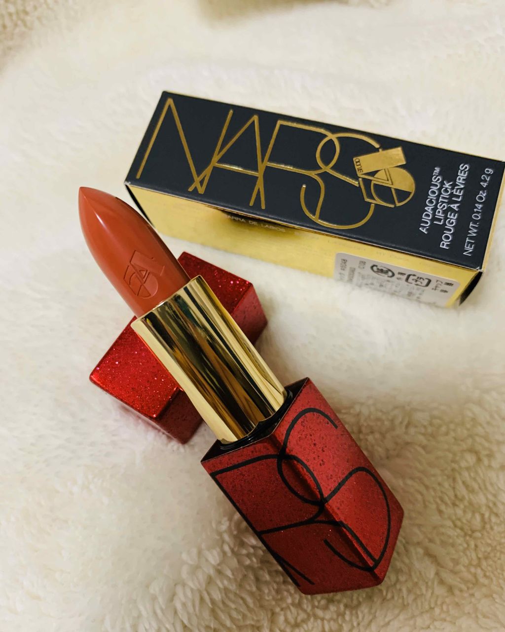 オーデイシャスリップスティック/NARS/口紅を使ったクチコミ(1枚目)