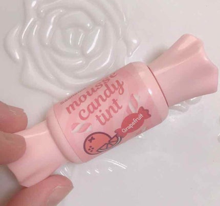 ムース キャンディー ティント/the SAEM/リップティントを使ったクチコミ(2枚目)