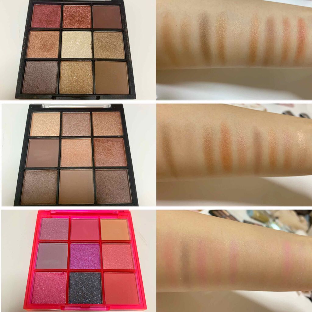 UR GLAM BLOOMING EYE COLOR PALETTE/U R GLAM/アイシャドウパレットを使ったクチコミ(2枚目)