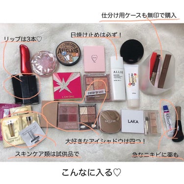 しゃち on LIPS 「長期旅行にオススメ！無印良品のポーチ👝____________..」（4枚目）