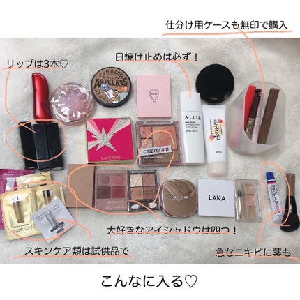 しゃち on LIPS 「長期旅行にオススメ!無印良品のポーチ👝____________..」(4枚目)