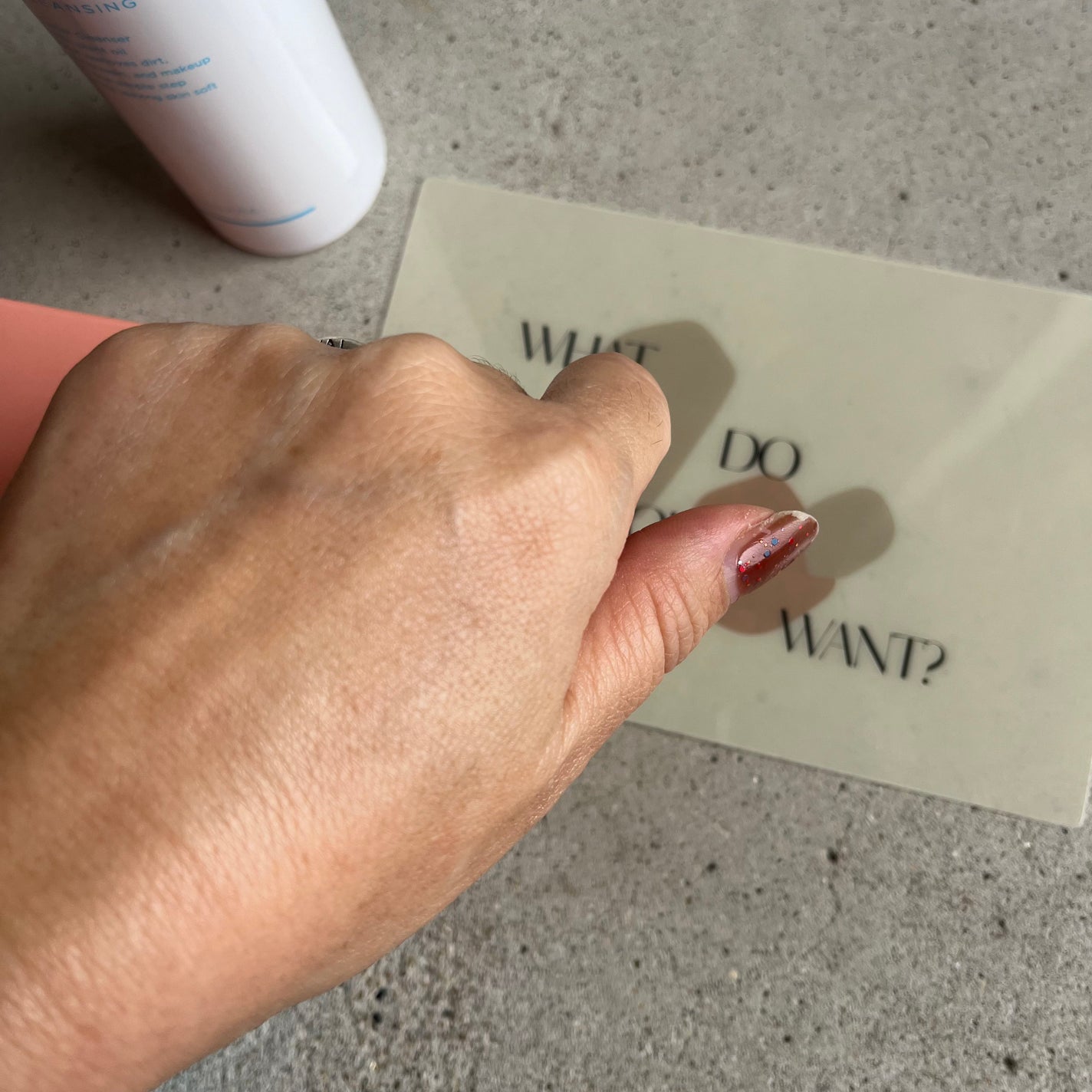 ピンクハーブクレンジング/ACNAL/オイルクレンジングを使ったクチコミ(5枚目)