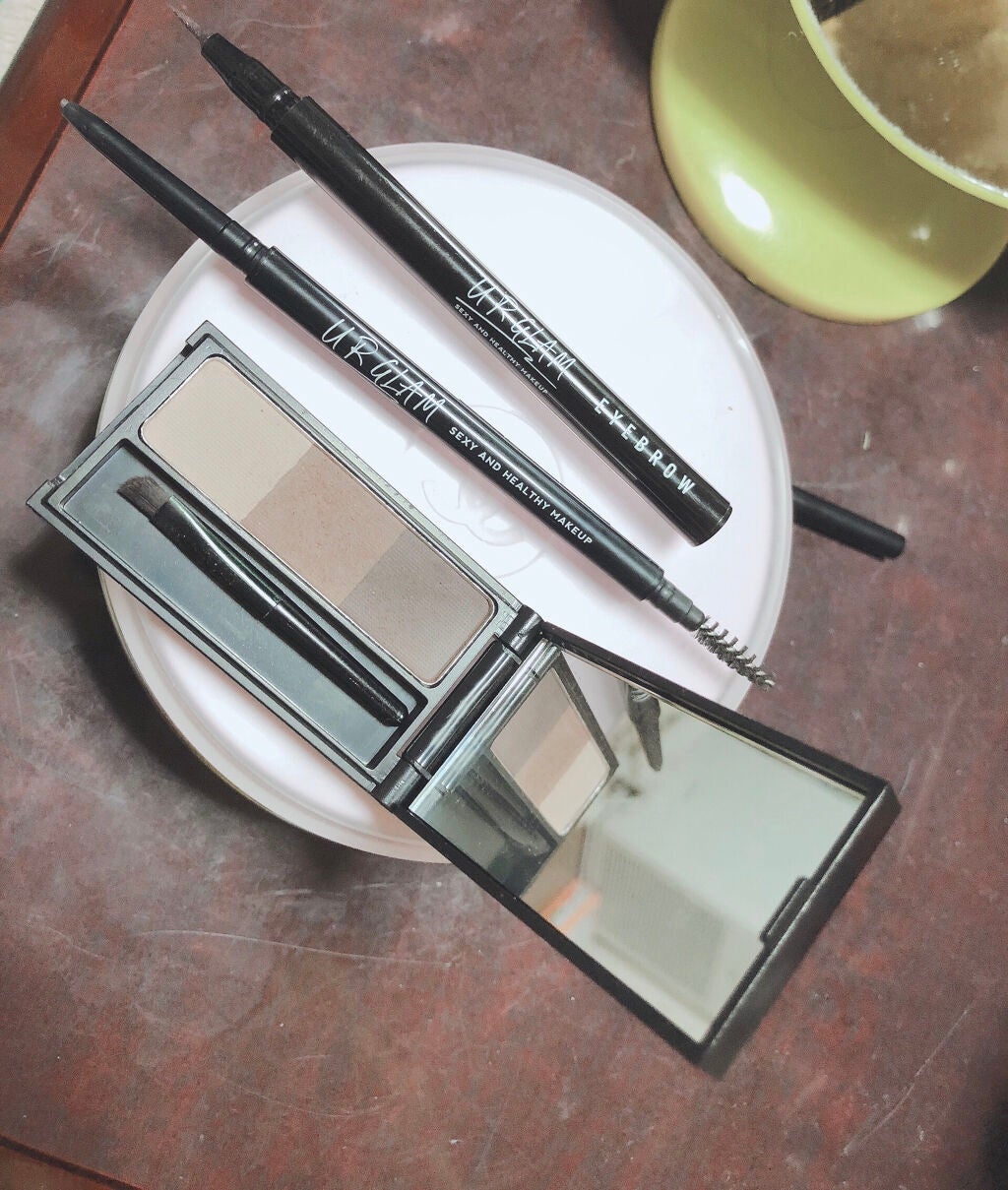 UR GLAM EYEBROW POWDER/U R GLAM/パウダーアイブロウを使ったクチコミ(1枚目)