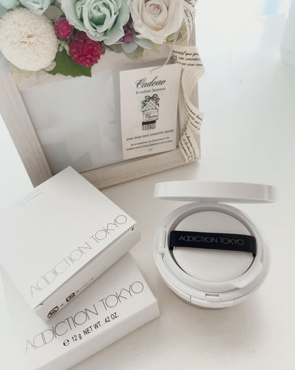 アディクション スキンケアUV タッチアップ クッション/ADDICTION/クッションファンデーションを使ったクチコミ(9枚目)