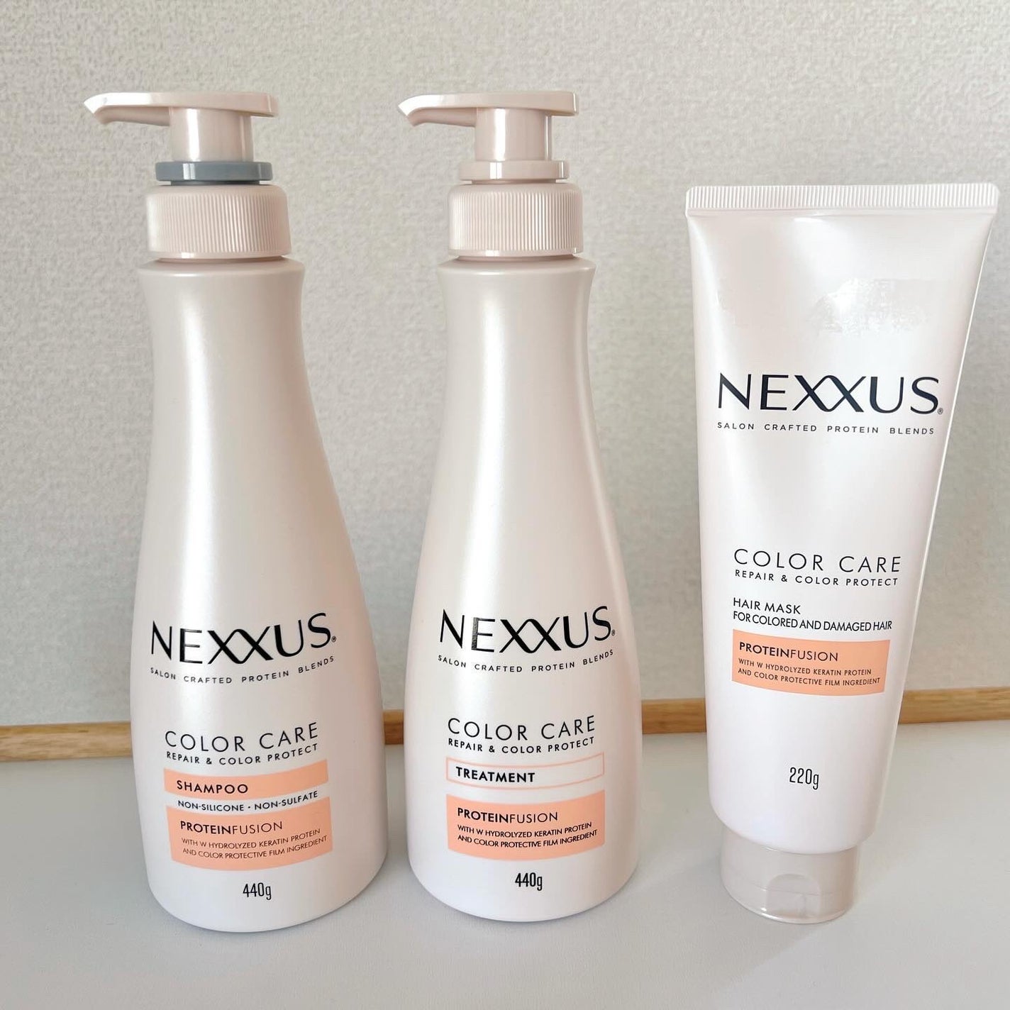 ネクサス リペア&カラープロテクト シャンプー/トリートメント/NEXXUS(ネクサス)/市販シャンプーを使ったクチコミ(2枚目)