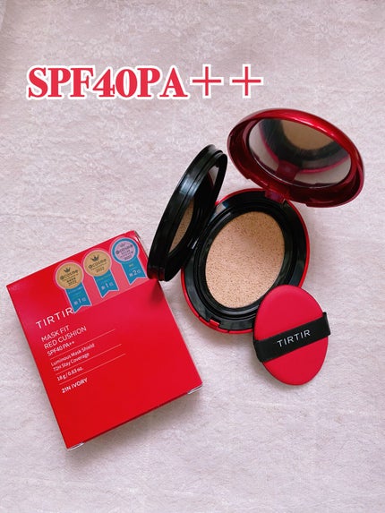 マスク フィット レッド クッション/TIRTIR(ティルティル)/クッションファンデーションを使ったクチコミ(2枚目)