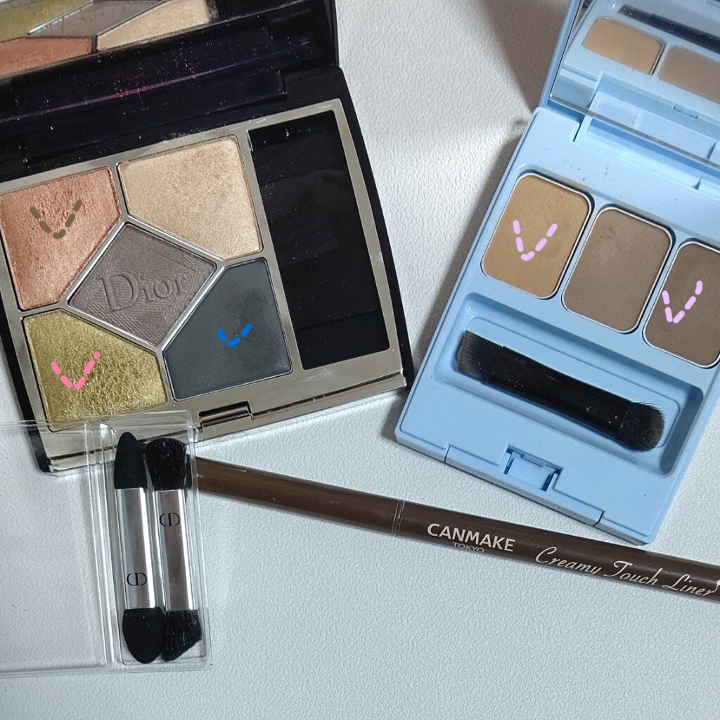 クリーミータッチライナー/キャンメイク/ジェルアイライナーを使ったクチコミ(1枚目)