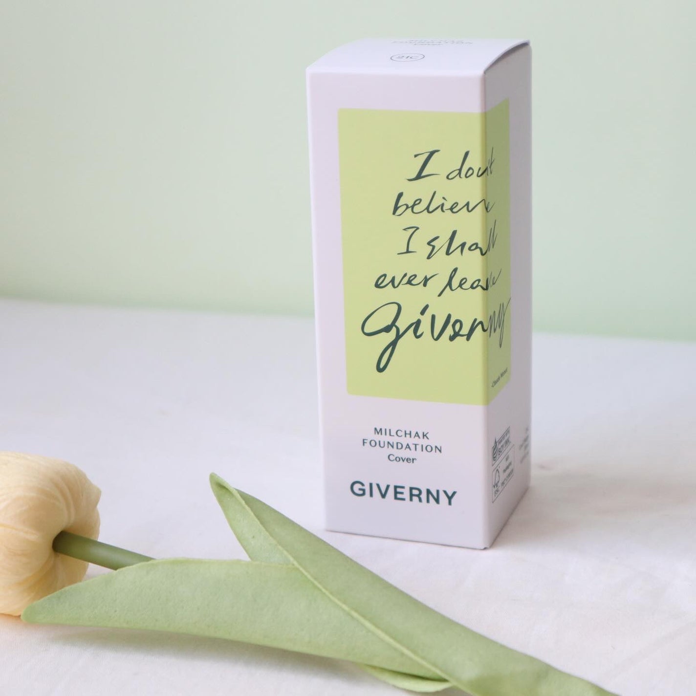 ジヴェルニー 密着カバーファンデーション/GIVERNY/リキッドファンデーションを使ったクチコミ(5枚目)