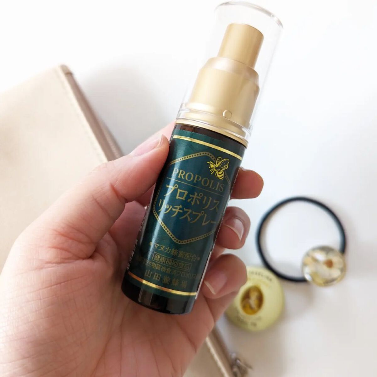 プロポリスリッチスプレー/山田養蜂場（健康食品）/食品を使ったクチコミ（2枚目）