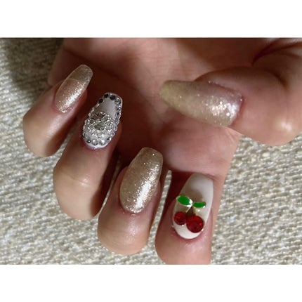 ネイルチップ/DAISO/ネイルチップ・パーツを使ったクチコミ(1枚目)