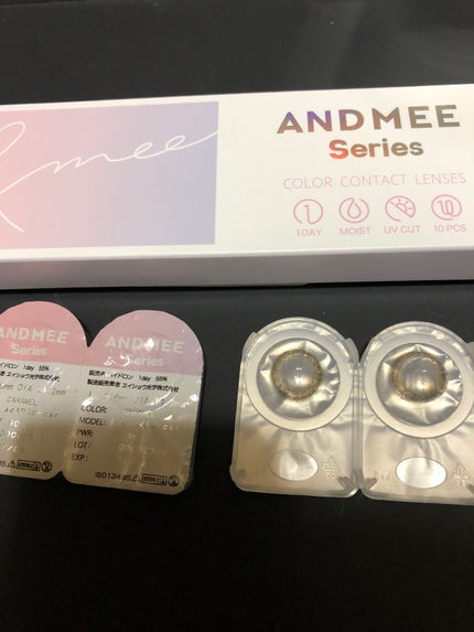 AND MEE 1day/AngelColor/ワンデー(1DAY)カラコンを使ったクチコミ(4枚目)