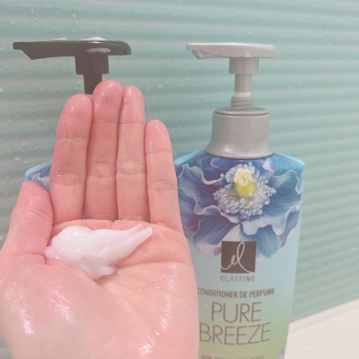 Perfume PURE BREEZE シャンプー/コンディショナー/ELASTINE/シャンプー・コンディショナーを使ったクチコミ(6枚目)